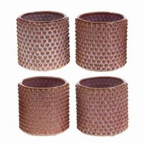 Cachepots de cerâmica