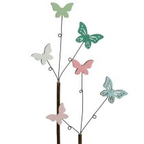 Plug decorativo borboleta H43cm 6pcs