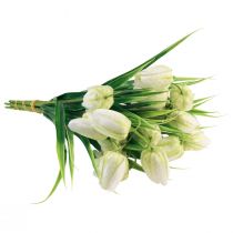 Itens Fritillaria Branco Xadrez Tabuleiro Flor Artificial Flores 38cm 6 pcs