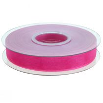 Itens Fita de organza fita de presente fita rosa ourela 15mm 50m