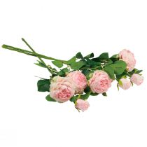 Itens Rosas Artificiais Rosa Rosas Artificiais Aparência Seca 53cm 3pcs