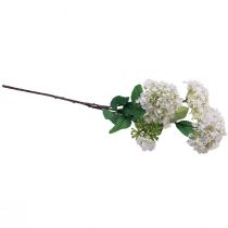 Itens Flor artificial planta bola de neve Virburnum branco Ø8cm 64cm