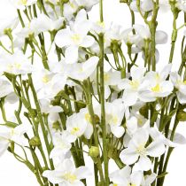Itens Ramos de flor de cerejeira Flores de cerejeira artificiais brancas 75 cm 3 unidades