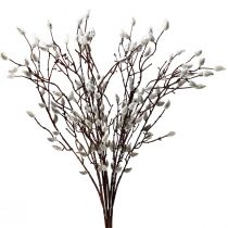 Decoração artificial de amentilhos de salgueiro 73cm 4 peças