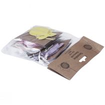 Itens Coelhinhos da Páscoa em favo de mel Coelhinhos sentados para pendurar 7x4,5x6cm 5 unidades