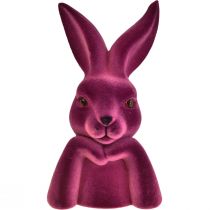 Itens Bunny Thinking Busto de coelhinho flocado Páscoa 16,5×13×27cm