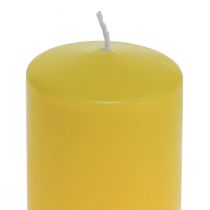 Itens Pilar Vela Amarelo Limão Wenzel Velas PURAS Velas 130×60mm