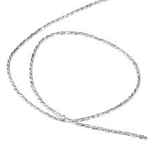 Itens Cordão de prata 2mm 50m