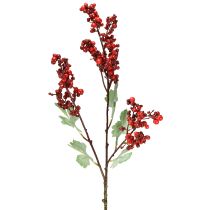Itens Ramo de frutas artificiais vermelho ramo artificial decoração de natal 74cm