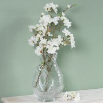 Itens Vaso de vidro em formato de peixe decorativo para uma decoração harmoniosa do ambiente, 24,5 cm