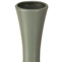 Itens Vaso com formato elegante e curvo, decorativo para interiores modernos, 33 cm