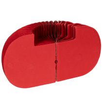 Itens Decoração de mesa moderna em formato de abóbora de papel em formato de favo de mel, redonda, 24 cm, pacote com 4 peças