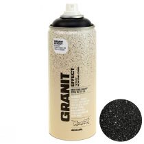 Tinta spray efeito spray tinta granito Montana Black 400ml