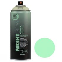 Itens Lata de tinta fluorescente Nightglow Green 400ml