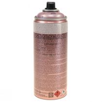 Itens Tinta spray efeito spray tinta metálica rosé lata 400ml