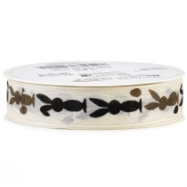 Itens Fita para presente Fita de Páscoa com fio 25mm 18m