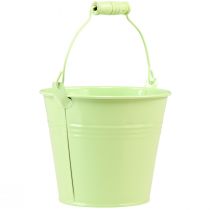 Itens Balde com alça para plantador metal pastel Ø10cm Alt.8cm 10 un