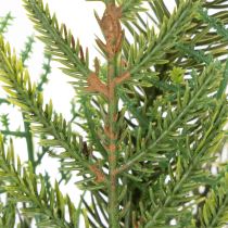 Itens Ramo de pinheiro artificial para decoração festiva, 22 cm, 2 peças
