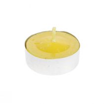 Vela perfumada vela de citronela, velas de chá de citronela Ø3,5cm A1,5cm 6 unidades