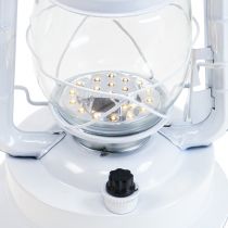 Lâmpada de querosene LED lanterna branco quente regulável H34.5cm