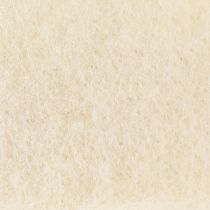 Itens Fita de feltro branca 7,5cm, 5m