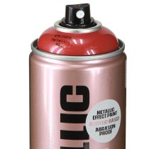 Itens Spray acrílico vermelho metálico Montana Cans efeito spray 400ml