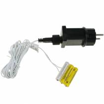 Itens Adaptador de bateria branco 3m 4.5V 3 x AAA