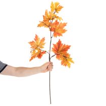 Itens Ramo de bordo artificial para decoração de outono, 100 cm