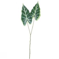 Itens Alocasia orelha de elefante folha de seta plantas artificiais verde 55 cm