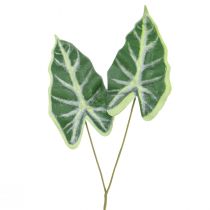 Itens Alocasia orelha de elefante folha de seta plantas artificiais verde 55 cm