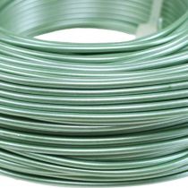 Fio de alumínio Ø2mm Verde Mate 500g 60m