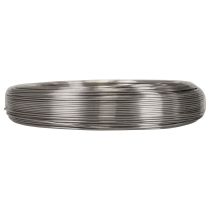 Itens Fio de alumínio 1,5 mm 1 kg prateado - Fio flexível para artesanato, arame para floristas, arame para bijuteria, arame para bonsai, decoração DIY