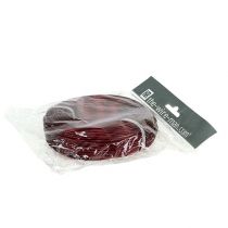 Itens Fio de alumínio Ø2mm, 60m, 500g, cor bordô - Fio versátil para artesanato, decoração e projetos de faça você mesmo.