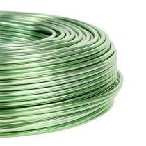 Itens Fio de alumínio Ø2mm 500g 60m verde menta