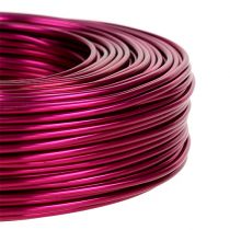 Fio de alumínio Ø2mm 500g 60m rosa