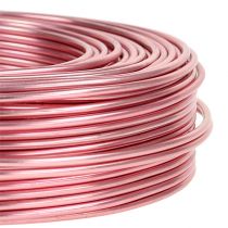 Arame de Alumínio Ø2mm 500g 60m Rosa
