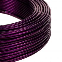 Itens Fio de alumínio Ø2mm roxo escuro 60m 500g