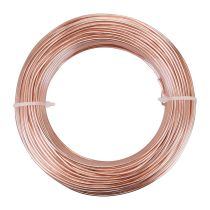 Fio de alumínio fio de alumínio 2mm fio de joalheria ouro rosa 60m 500g