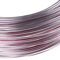 Itens Arame flexível de alumínio para artesanato, ideal para decoração e arranjos florais.