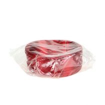 Itens Fio de alumínio vermelho Ø2mm 500g 60m - Fio para joias, arame para artesanato, arame decorativo para floricultura e artesanato.