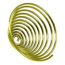 Caracol de alumínio caracol de metal ouro 2mm 120cm 2pcs