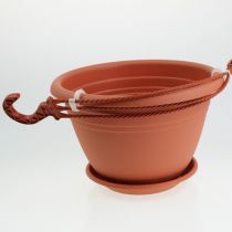 Itens Cesto suspenso Galicia Ø30cm terracota