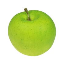Decorativo verde maçã, fruta decorativa, manequim de comida Ø6,5cm