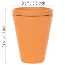 Itens Reservatório de água Aquasafe com bebedouro para insetos, ideal para jardim, varanda e terraço, 12 cm, pacote com 3 peças.