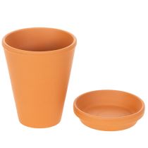Itens Reservatório de água Aquasafe com bebedouro para insetos, ideal para jardim, varanda e terraço, 12 cm, pacote com 3 peças.