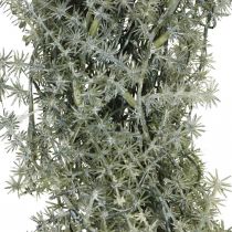 Itens Grinalda decorativa de larício guirlanda de agulha artificial coberta de neve branco cinza Ø32cm
