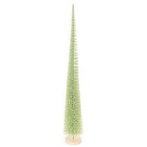 Itens Árvore de Natal artificial, árvore decorativa sobre base de madeira, 60 cm