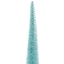 Itens Árvore de Natal artificial, esguia, com base de madeira, 40 cm