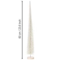 Itens Árvore de Natal artificial decorativa, árvore de Natal de mesa, 60 cm