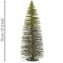 Itens Árvore de Natal artificial verde para decoração de inverno, 70 cm
